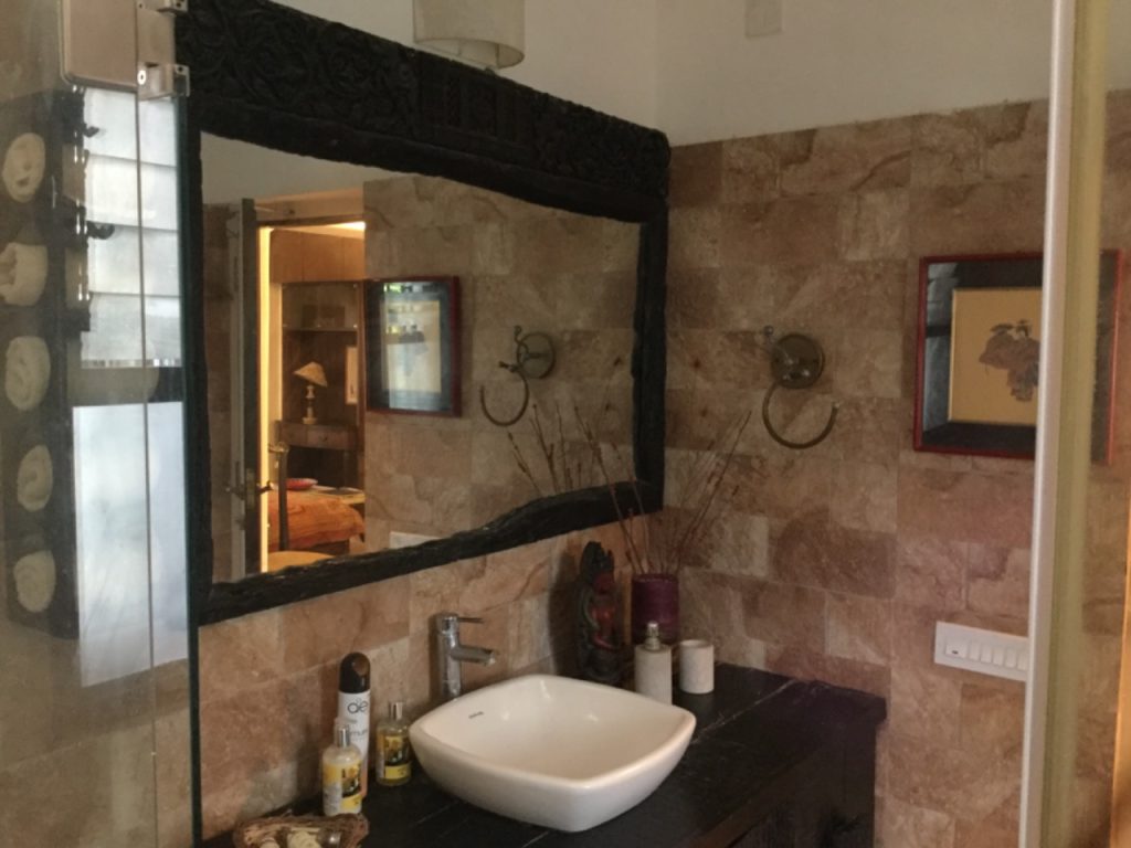 A modern washroom